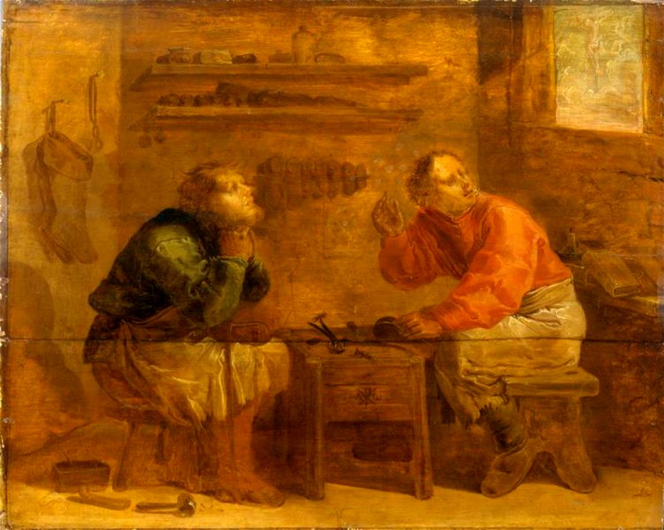 Jan van der Venne - Saints Crispin and Crispinian