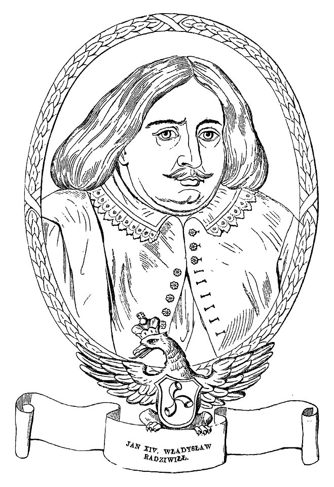 Jan Uładzisłaŭ Radzivił. Ян Уладзіслаў Радзівіл (M. Starkman, 1857)