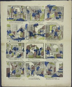 Jan Steen was wijd en zijd vermaard-Catchpenny print-Borms 0825