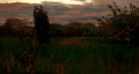 Jan Stanisławski - Evening - MNK II-b-548 - National Museum Kraków