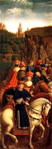 Jan van Eyck - The Ghent Altarpiece - The Just Judges - WGA07649