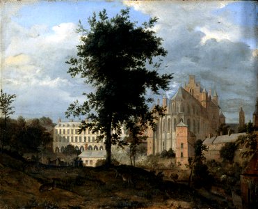 Jan van der Heyden - Old Palace in Brussels