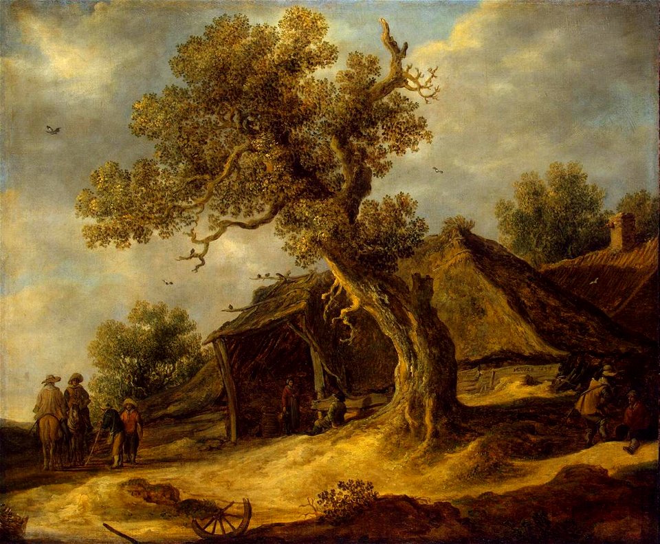 Jan van Goyen - Landscape with Oak - WGA10180