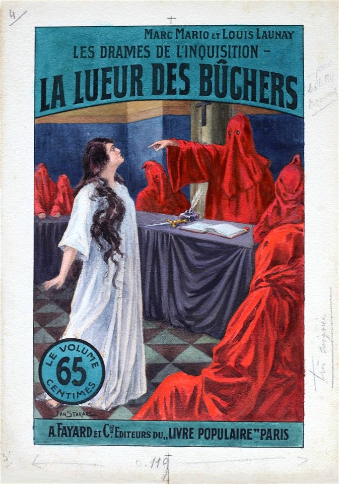 Jan Starace - Les Drames de l'Inquisition - La Lueur des bûchers (Marc Mario & Louis Launay)