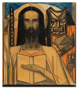 Jan toorop etude pour christus in de woestijn060518)