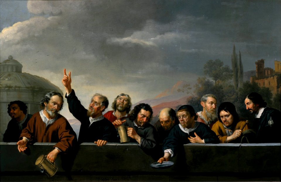 Jan van Bijlert - Portraits of the Inhabitants at St Jobsgasthuis in Utrecht - Google Art Project