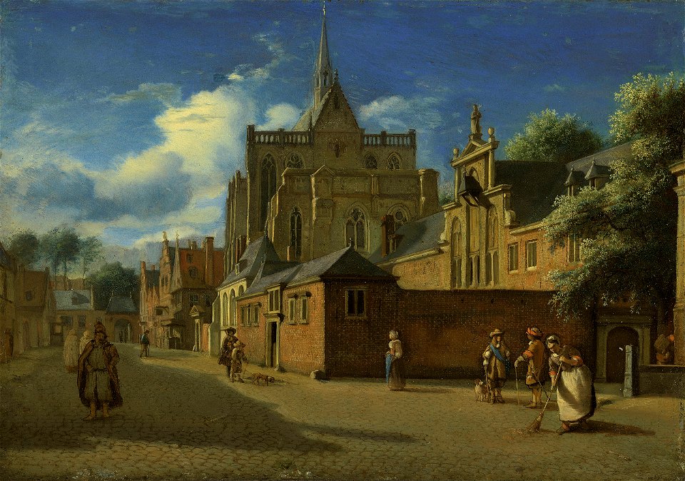 Jan van der Heyden - Dom and Domhof, Cologne 2019 CKS 17195 0035