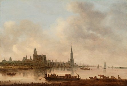 Jan van Goyen - View of Emmerich - 1959.351 - Cleveland Museum of Art