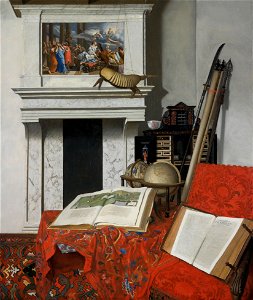 Jan van der Heyden - Room Corner with Curiosities - Google Art Project. Free illustration for personal and commercial use.
