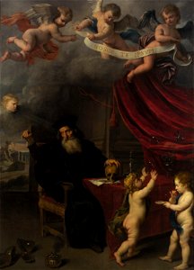 Jan van den Hoecke - Allegory of transience