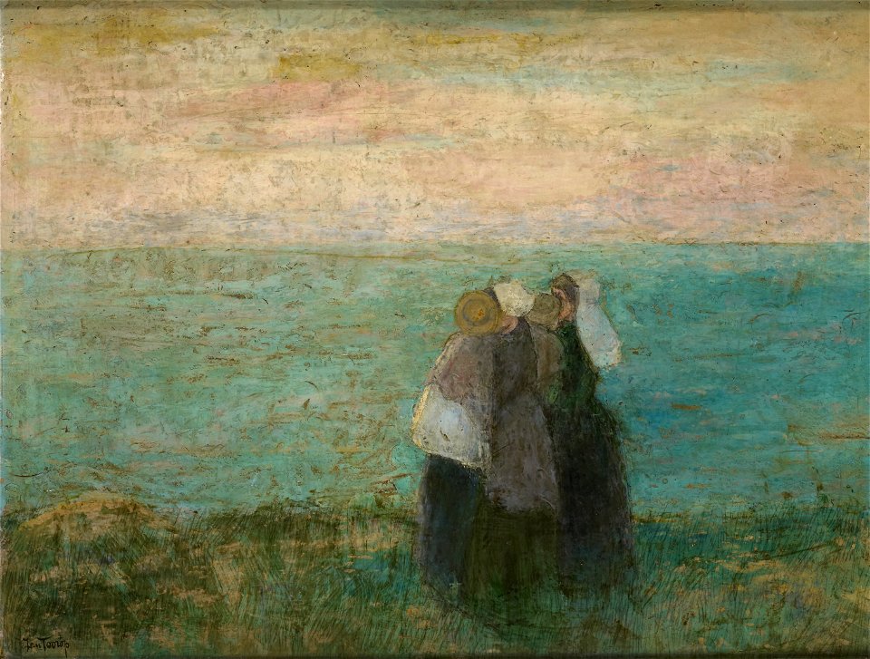 Jan Toorop - Vrowen aan Zee