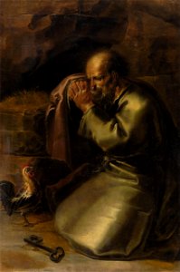 Jan van der Venne - Denial of Saint Peter