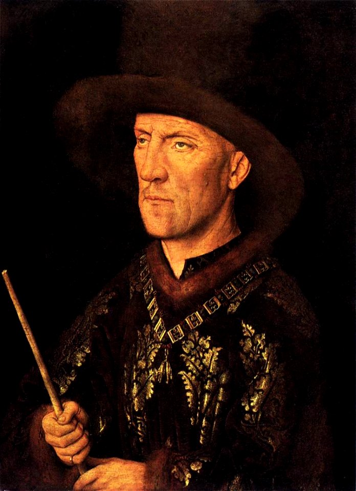 Jan van Eyck - Portrait of Baudouin de Lannoy - WGA7607