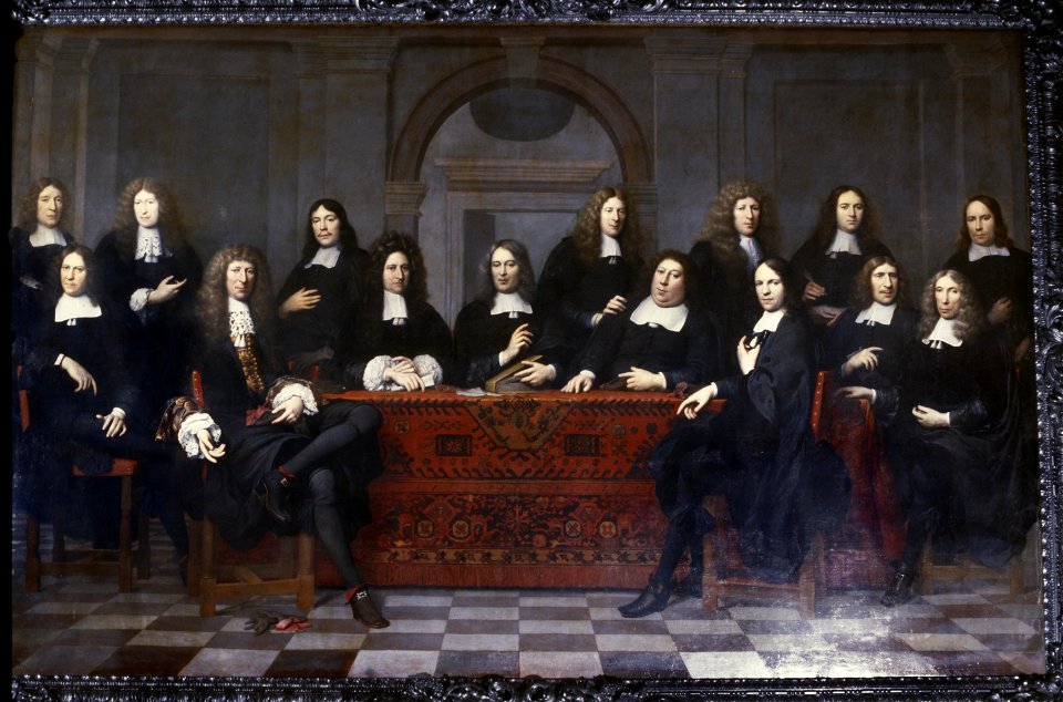 Jan van der Meer van Utrecht - Regenten van het Ambachtskinderhuis te Utrecht 1680