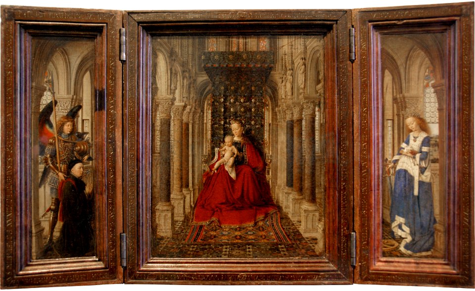 Jan van Eyck - Gemäldegalerie Alte Meister - Dresdner Flügelaltar - 1437