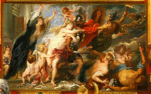 Johan Zoffany - Tribuna of the Uffizi - 10 rubens
