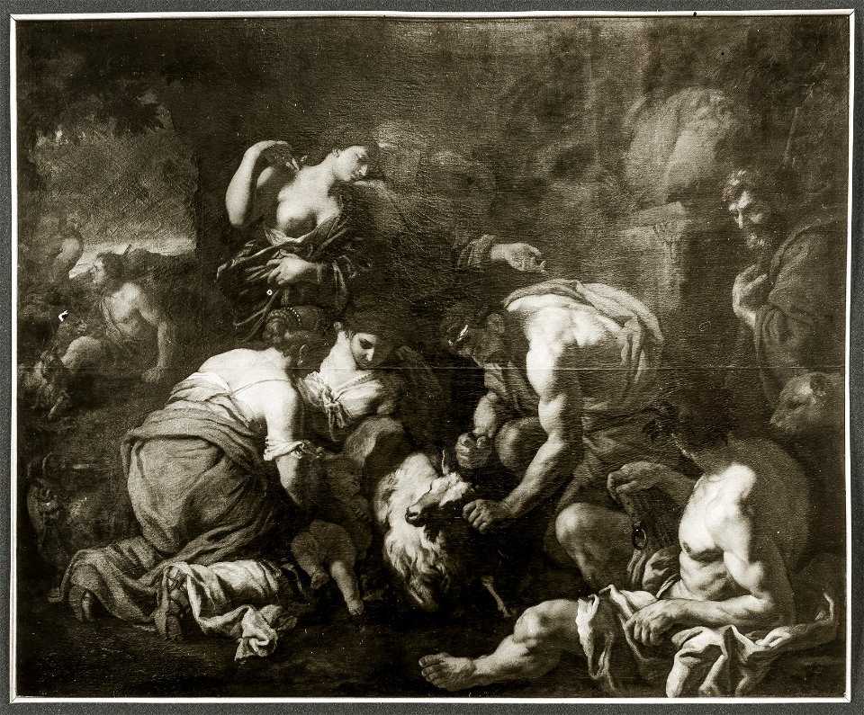 Johann Carl Loth - Jupiter Suckling from the Goat Amalthea - KMSsp153 - Statens Museum for Kunst