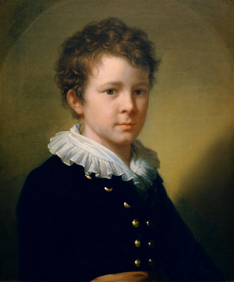 Johann Baptist Lampi d. Ä. - Johann Baptist Lampi, ein Enkel des Künstlers - 4723 - Österreichische Galerie Belvedere
