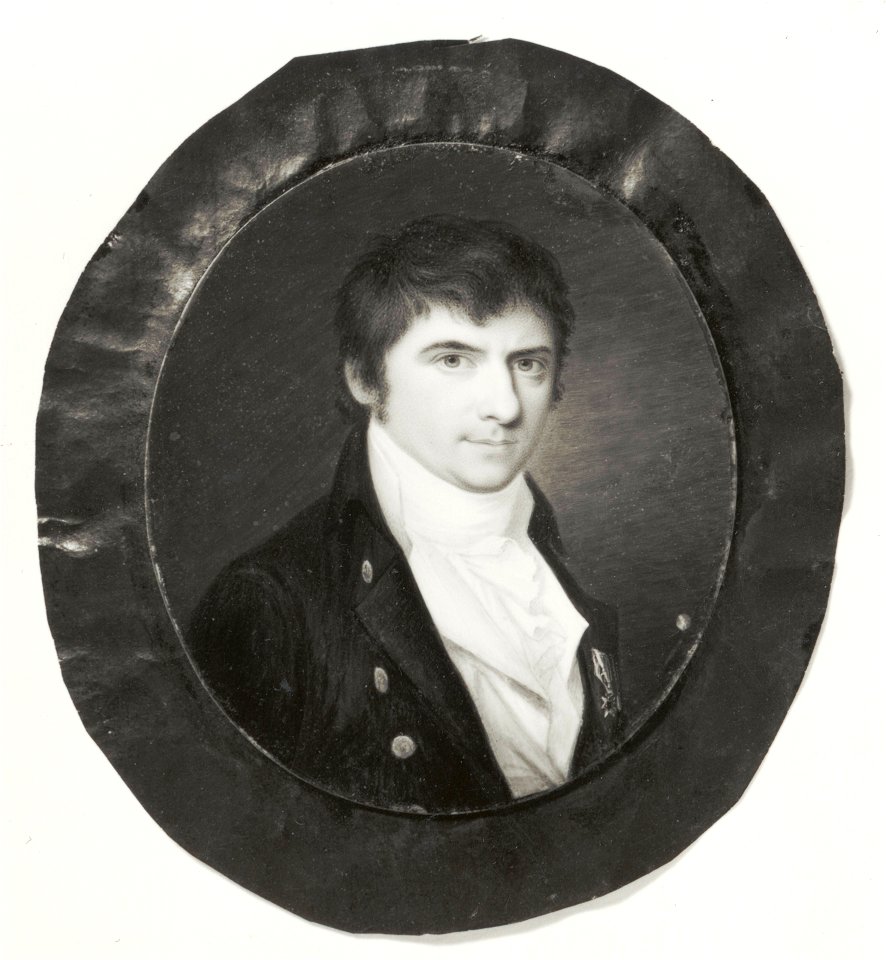 Johan Wilhelm Palmstruck (1770-1811), arméofficer, tecknare, gravör (Johan Erik Bolinder) - Nationalmuseum - 24191