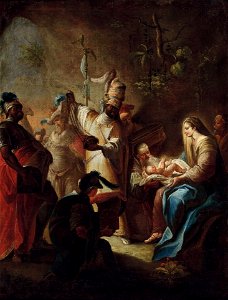 Johann Evangelist Holzer (Schule) Anbetung der Könige