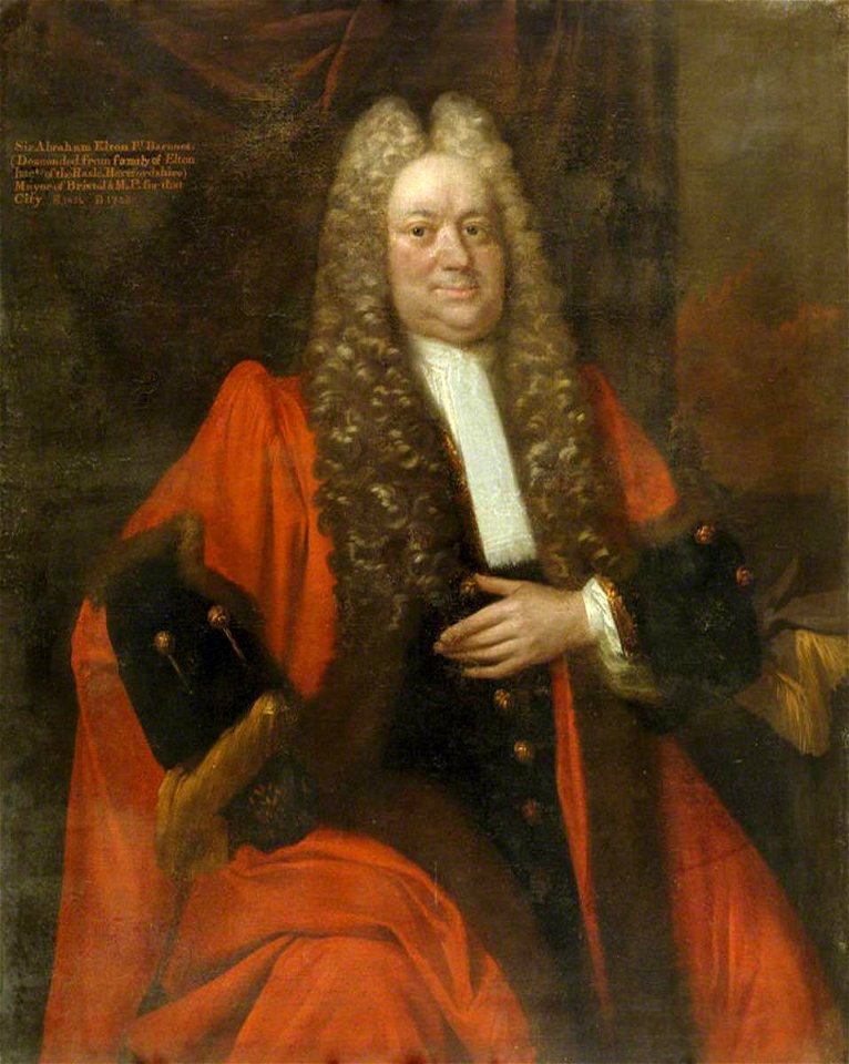 Johan van Diest (1695-1757) - Sir Abraham Elton (1654–1727), 1st Bt, MP, as Mayor of Bristol - 624132 - National Trust