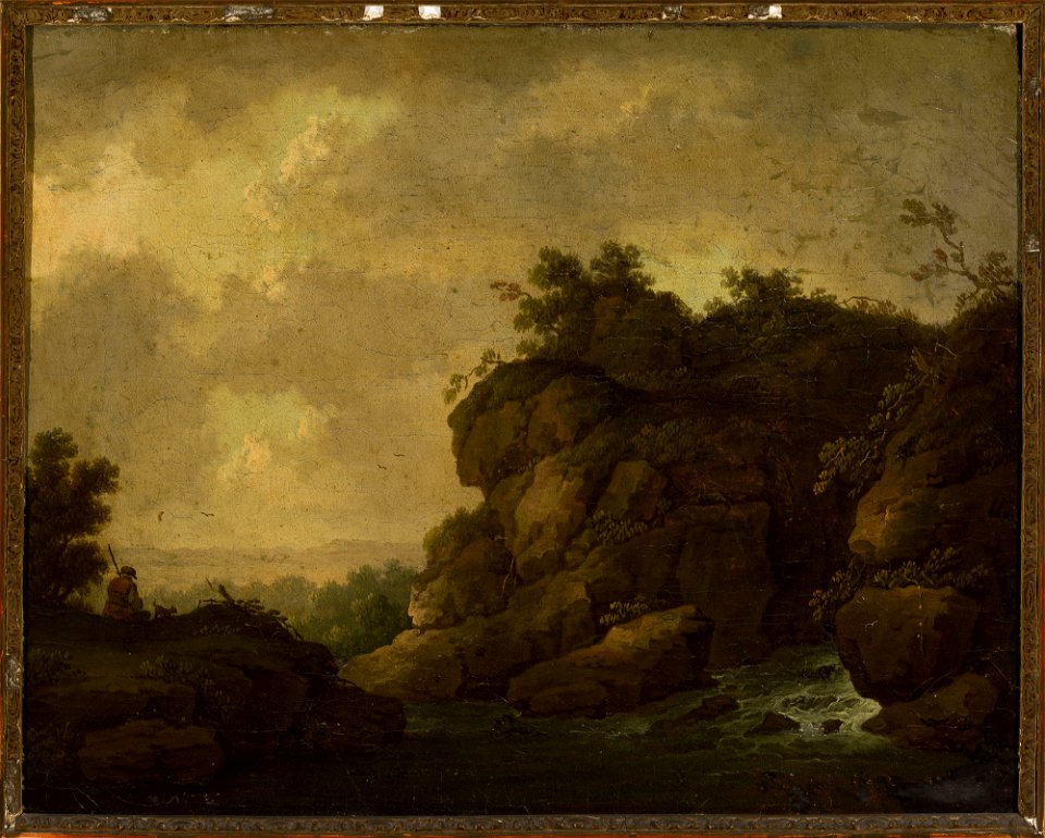 Johann Christoph von Bemmel - Romantic landscape with a shepherd - M.Ob.1920 MNW - National Museum in Warsaw