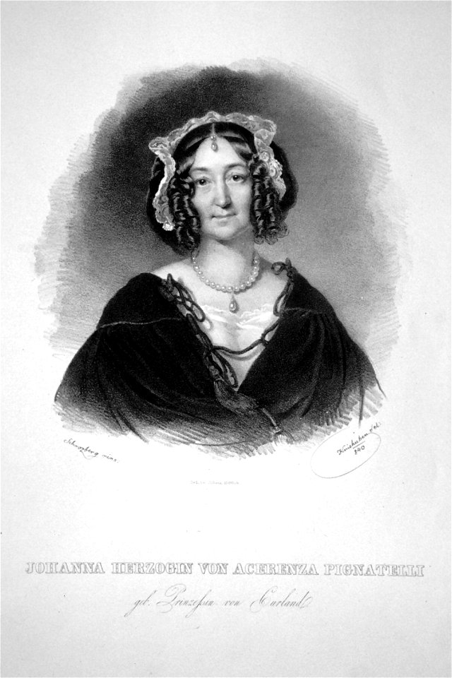 Johann Acerenza-Pignatelli Litho