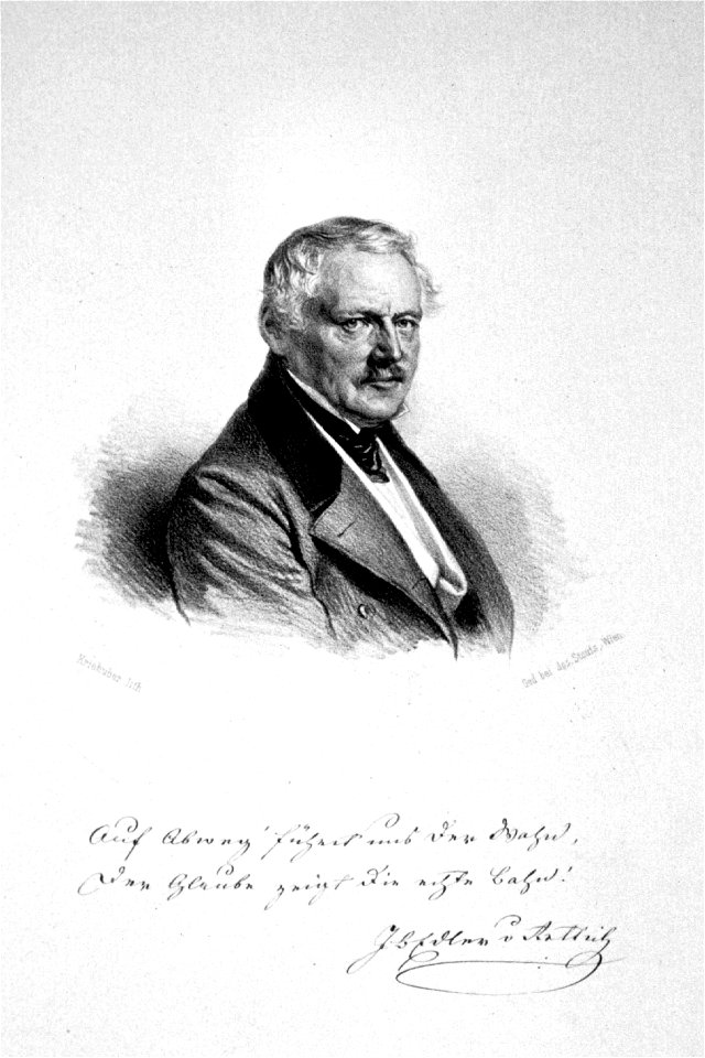 Johann Baptist von Rettich Litho