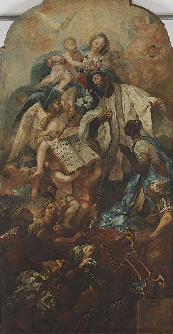 Johann Andreas Wolff - Verherrlichung des hl. Franz Xaver - 4665 - Bavarian State Painting Collections