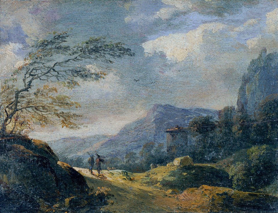 Johann Christian Brand - Kleine Gebirgslandschaft - 5242 - Österreichische Galerie Belvedere