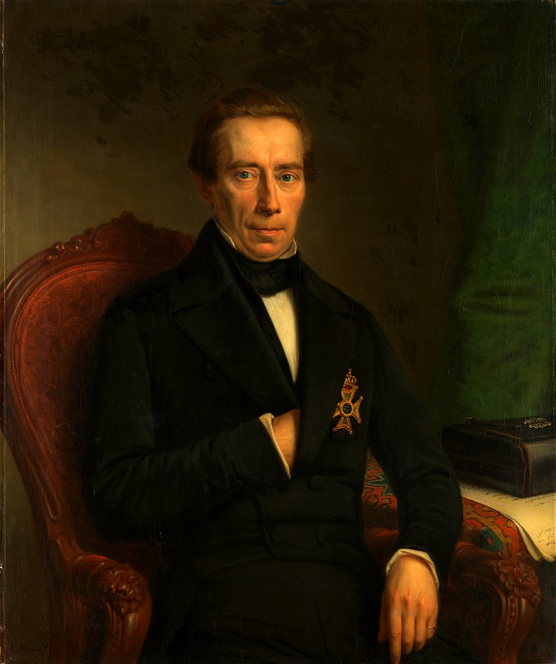 Johan Rudolf Thorbecke (1796-1872). Minister van Staat en minister van binnenlandse zaken Rijksmuseum SK-A-4120