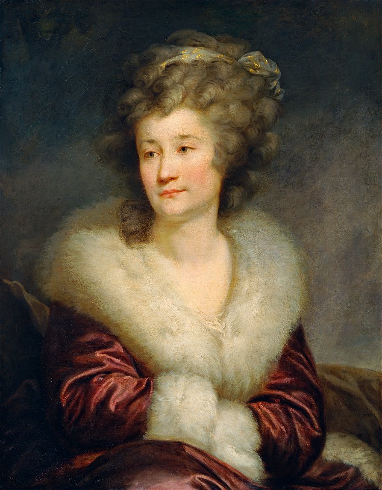 Johann Baptist Lampi d. Ä. - Gräfin Nicolai, geb. Potocka - 3348 - Österreichische Galerie Belvedere