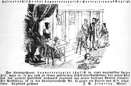 Johann Baptist Isenring in Stuttgart, Anzeige in der Schwäbischen Chronik, Mai 1841