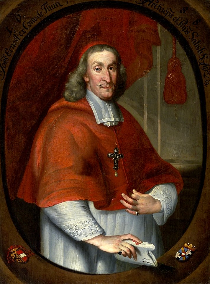 Johann Ernst von Thun prince archbishop of Salzburg