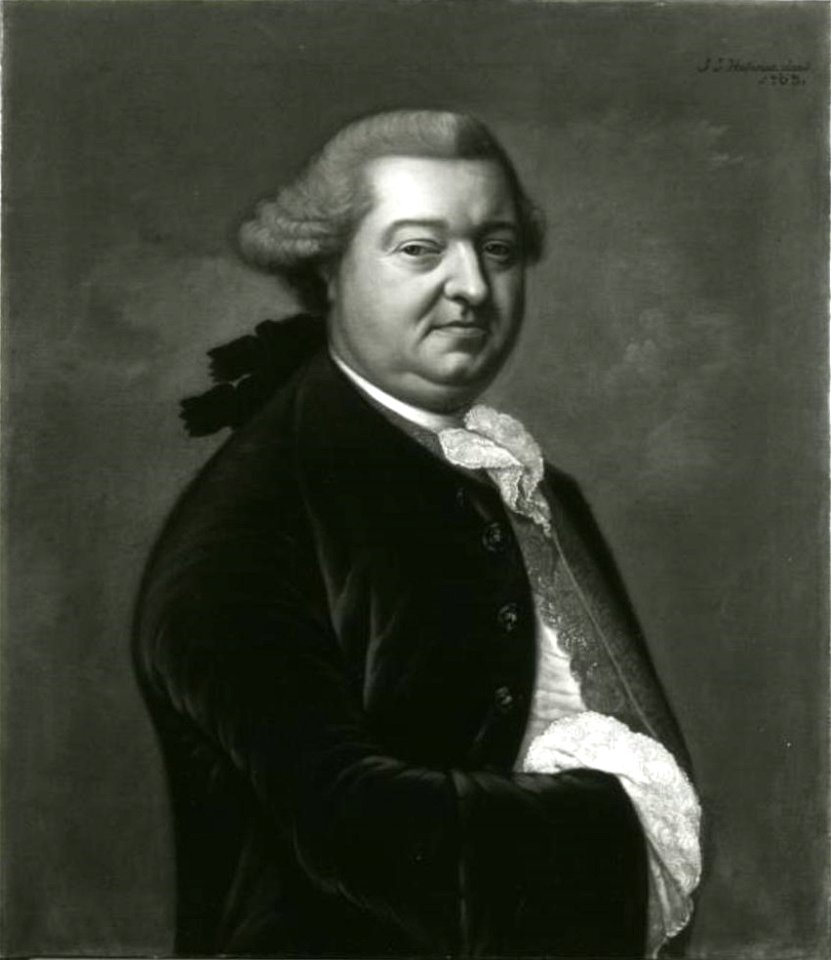 Johann Ernst Heinsius - Portret van W. Crul - S1962-247 - Fries Museum