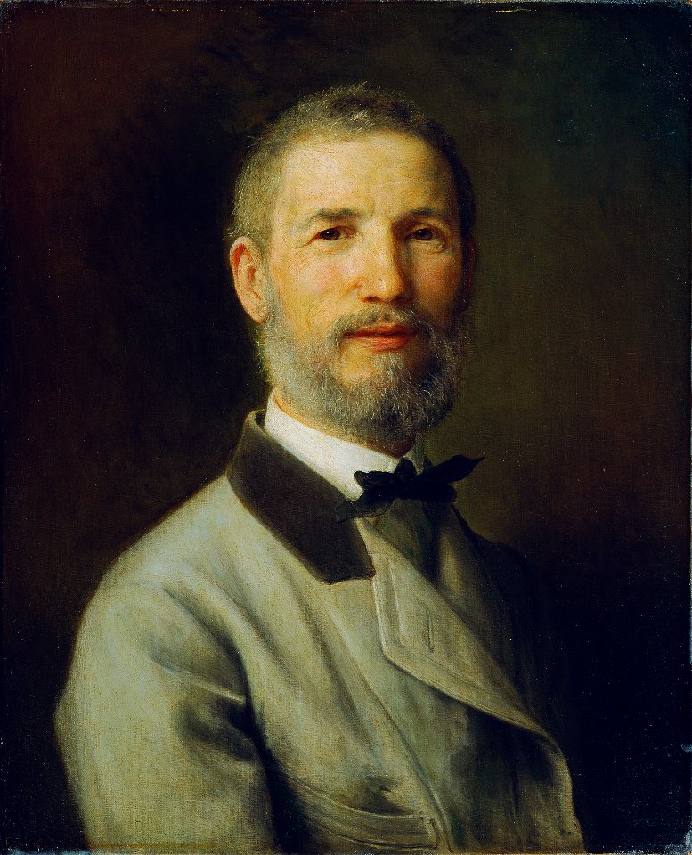 Johann Baptist Reiter - Selbstporträt mit 60 Jahren - 1500 - Österreichische Galerie Belvedere