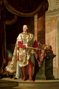Johann Baptist Hoechle - Kaiser Franz I. im Ornat des Leopoldsordens