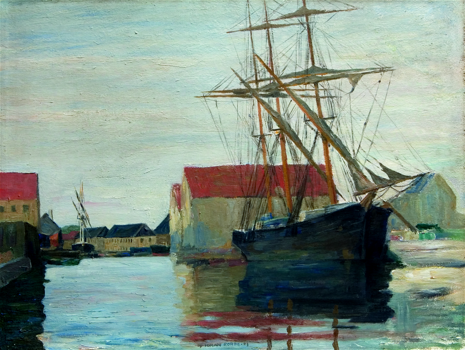 Johan Rohde - Ved Bodenhoffs Plads - 1903