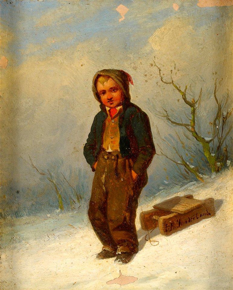 Johann Baptist Sonderland Auf zur Schlittenpartie