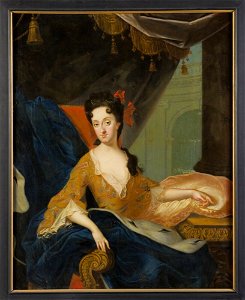 Johan Starbus - Ulrika Eleonora d.y. (1688-1741), drottning av Sverige, förmäld med Fredrik I - NMDrh 203 - Nationalmuseum