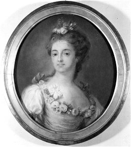 Johan von Rosenheim - Sophie Hagman (1758-1826), dancer, mistress of Adolf Fredrik of Sweden - NMGrh 1600 - Nationalmuseum