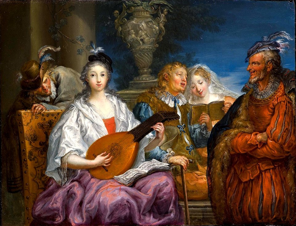 Johann Georg Platzer - Das Konzert (ca.1740)