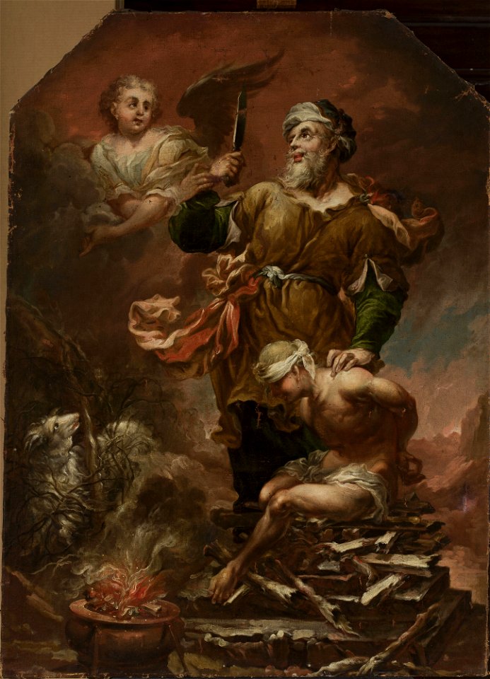 Johann Franz Michael Rottmayr - Sacrifice of Isaac - M.Ob.990 MNW - National Museum in Warsaw
