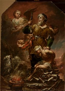 Johann Franz Michael Rottmayr - Sacrifice of Isaac - M.Ob.990 MNW - National Museum in Warsaw