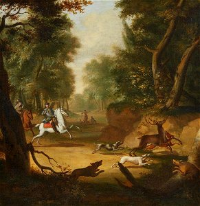 Johann Christian Klengel - Stag Hunt - catalogue raisonné 1961 - G 18
