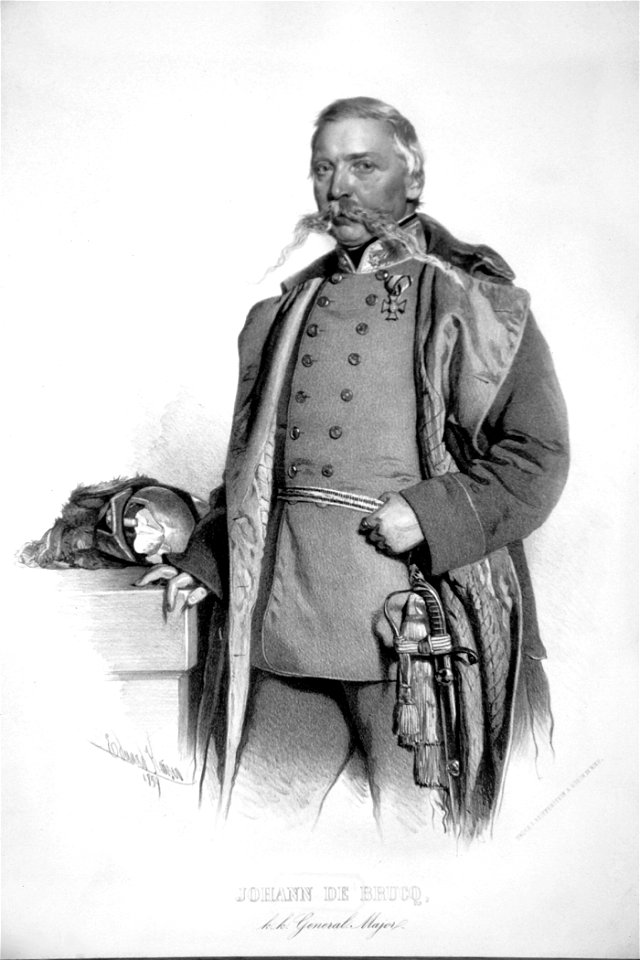 Johann de Brucq Litho