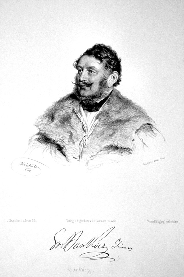 Johann Barkoczy Litho