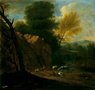 Johann Franz Nepomuk Lauterer - Der Abend - 4091 - Kunsthistorisches Museum