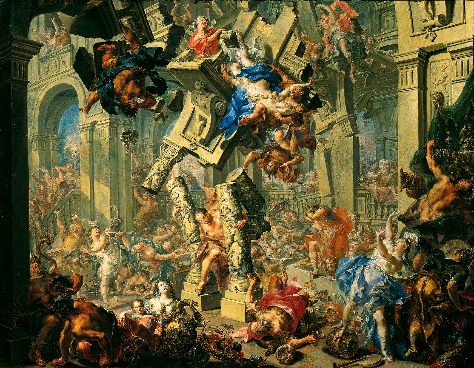 Johann Georg Platzer - Samsons Rache - 2410 - Österreichische Galerie Belvedere