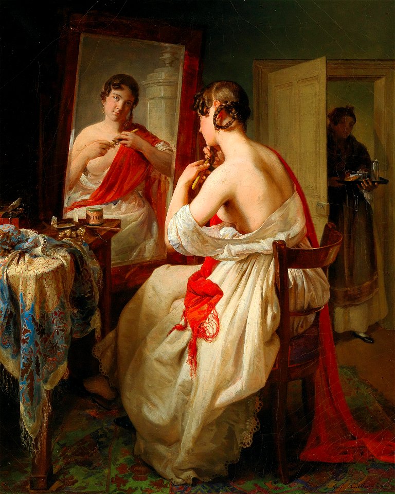 Johann Baptist Reiter - The Toilet